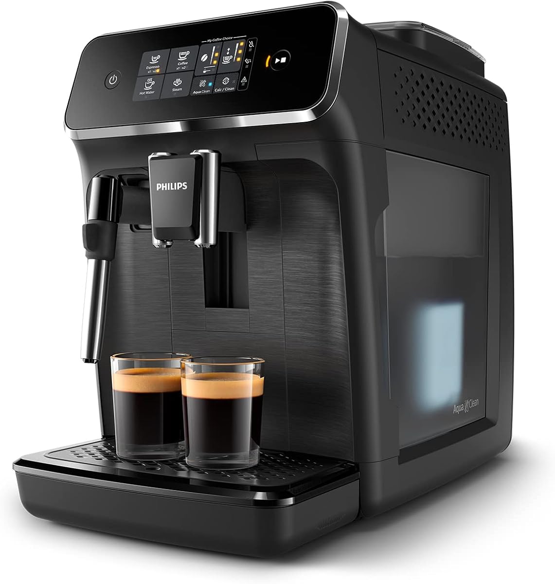 Philips EP machine à café noir vue de face