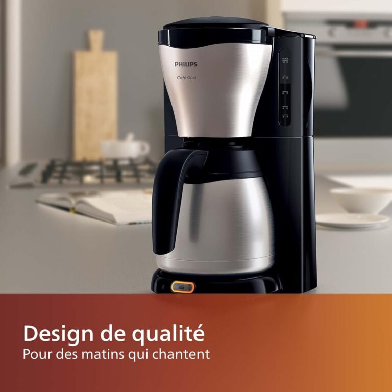 Philips HD machine à café inox vue de face