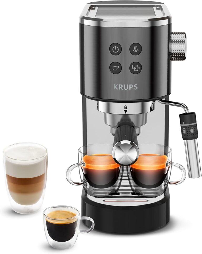 KRUPS Virtuoso machine à café noire vue de face