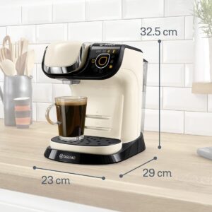 Bosch Tassimo machine à café noir vue de côté