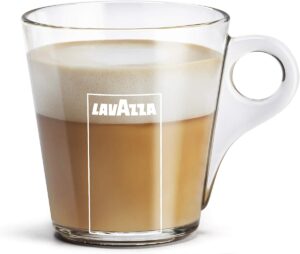Lavazza A machine à café blanc vue de côté