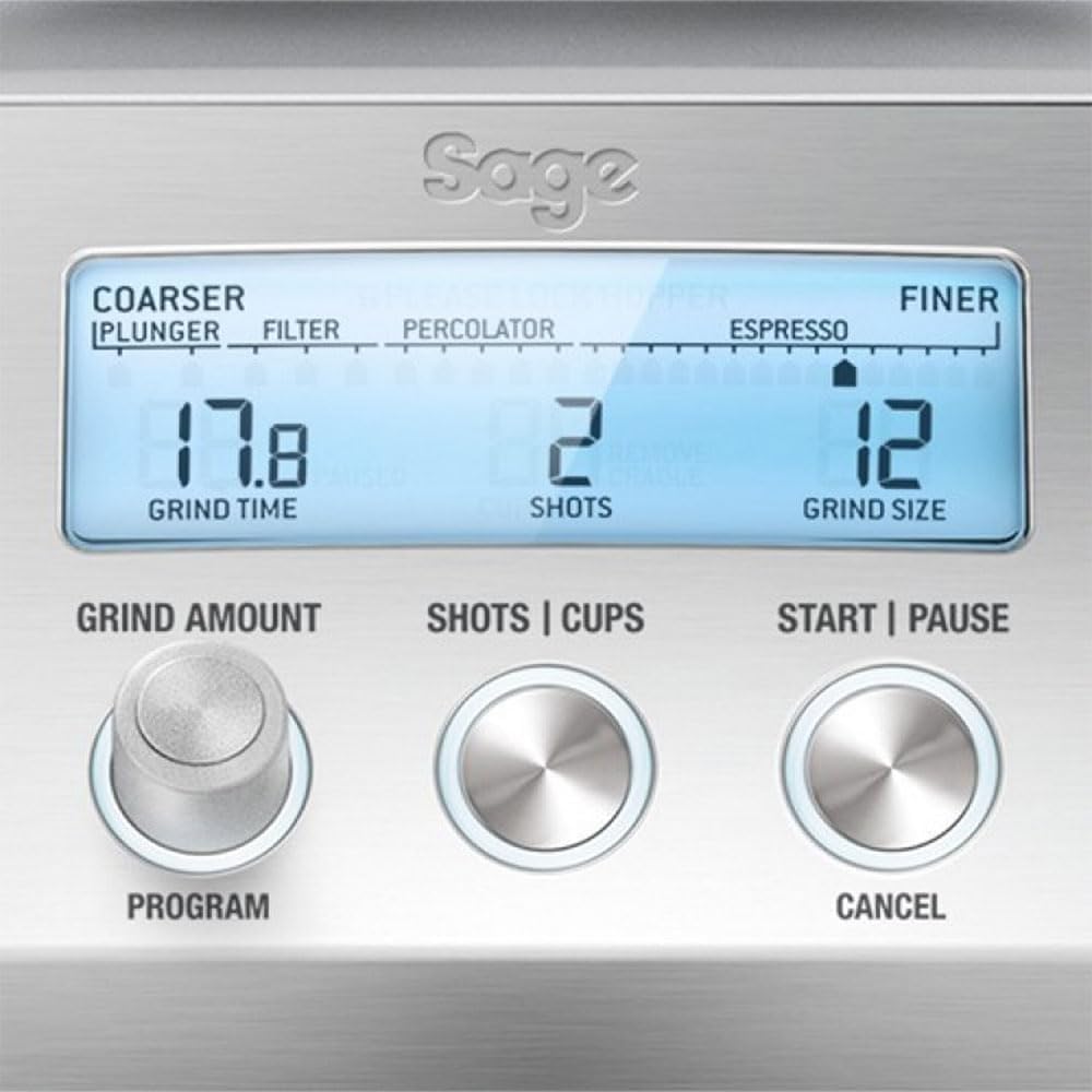 Sage machine à café vue de face