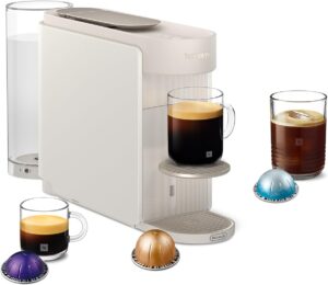 Nespresso De machine à café blanc détails