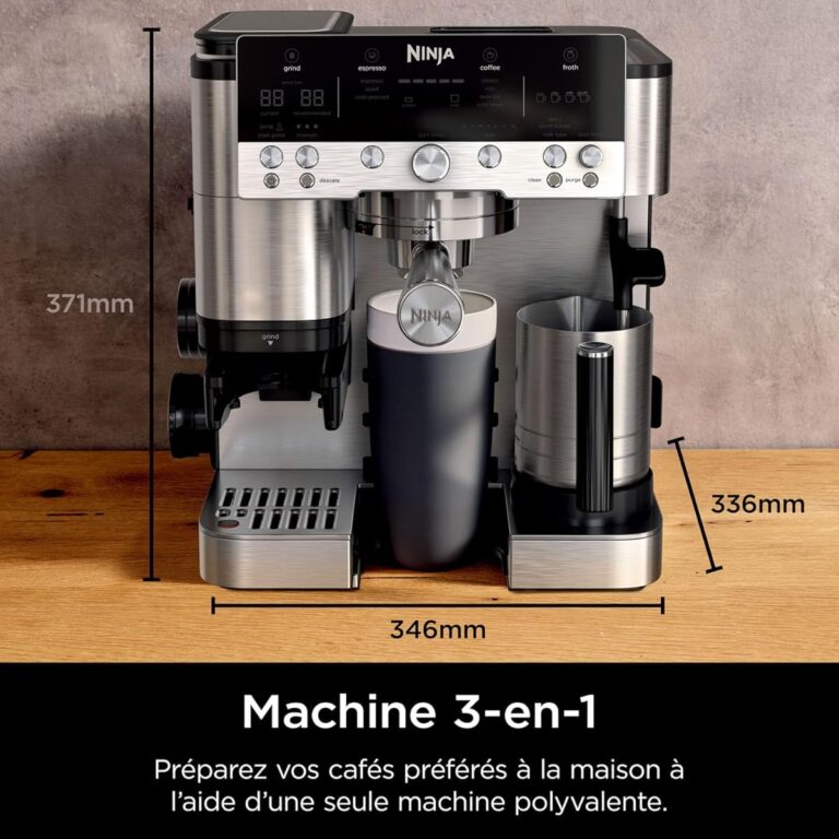 Ninja ES machine à café vue de face