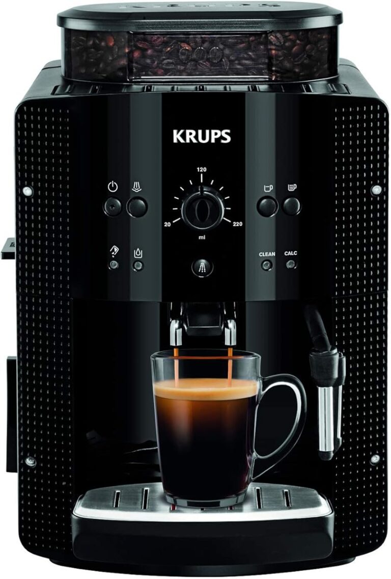 KRUPS ESSENTIAL machine à café noire vue de face