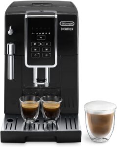 De machine à café noir détails