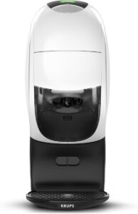Nescafé Dolce machine à café gris détails