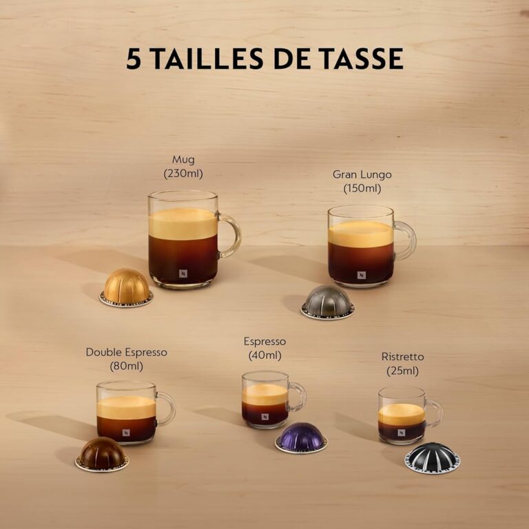 Nespresso Vertuo machine à café blanche vue de face
