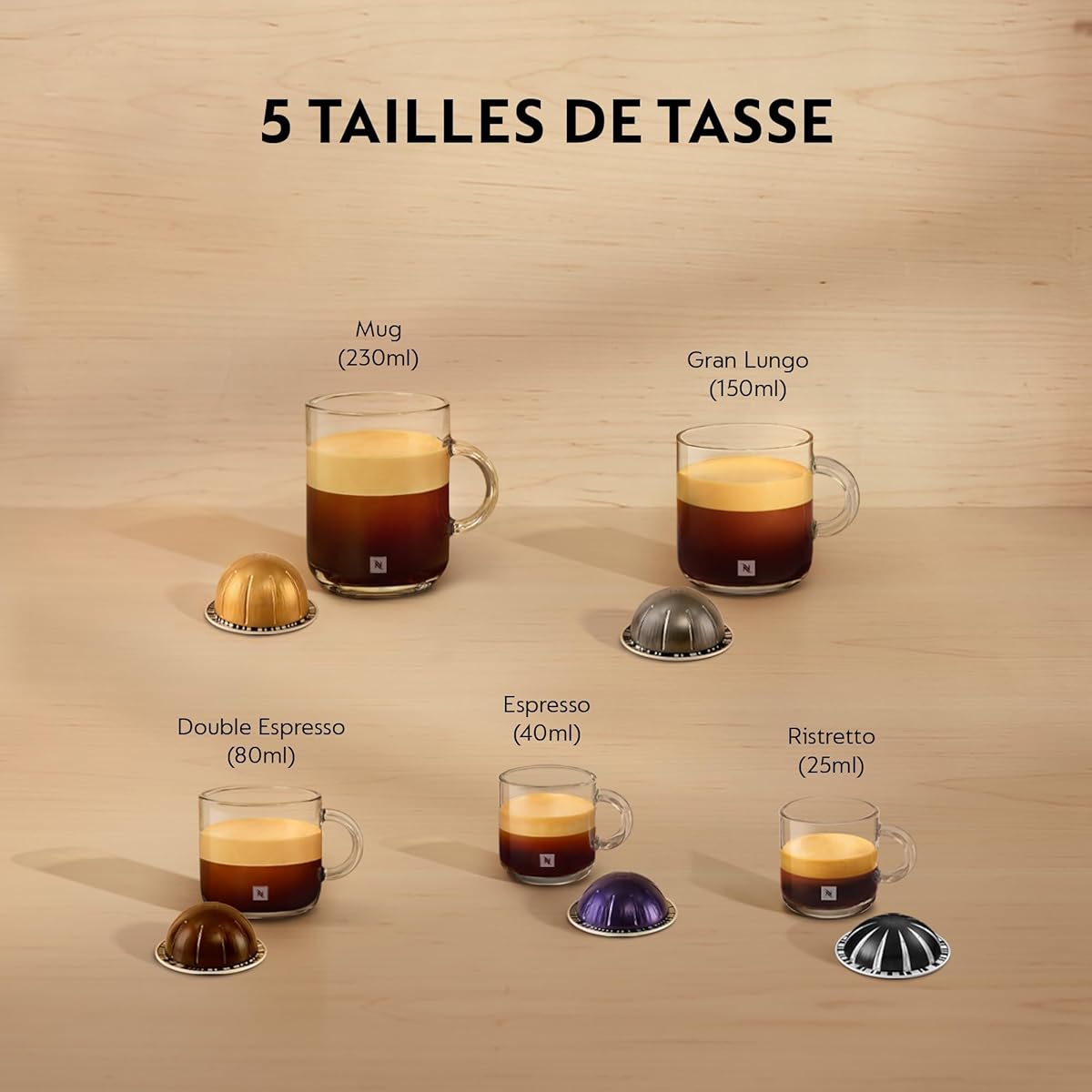 Nespresso Vertuo machine à café blanche vue de face