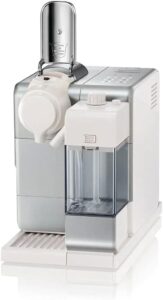 Nespresso Lattissima machine à café argent détails