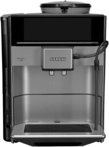 Siemens EQ machine à café vue de côté