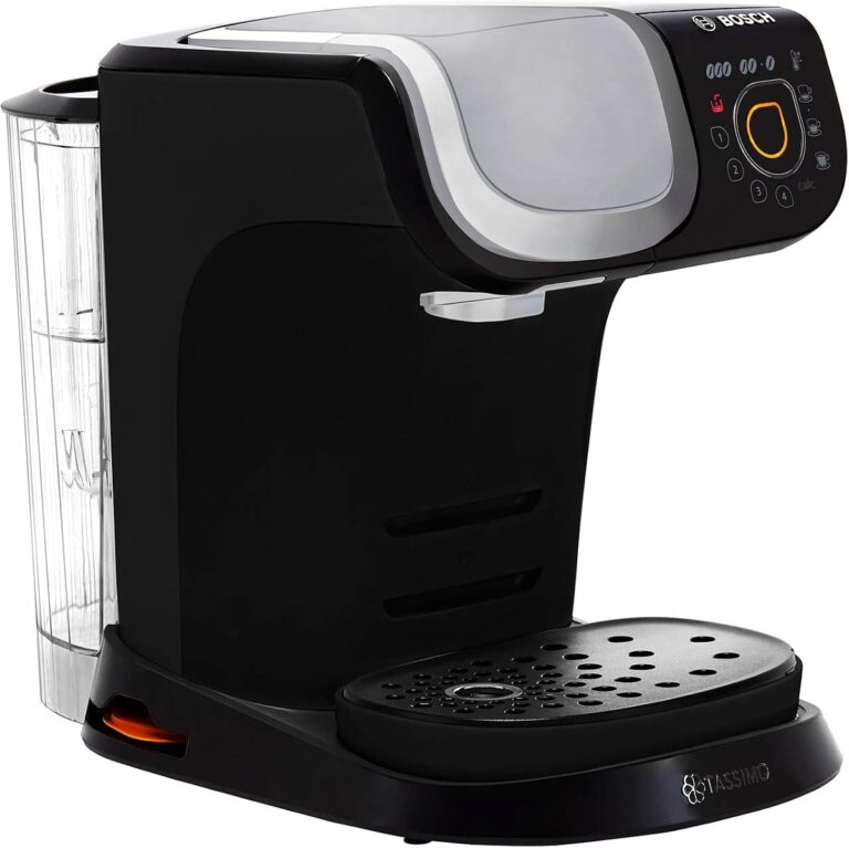 TASSIMO Bosch machine à café noir vue de face