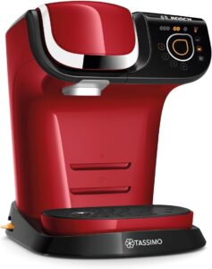Bosch TAS machine à café rouge détails