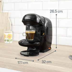 Bosch Tassimo machine à café noire vue de côté