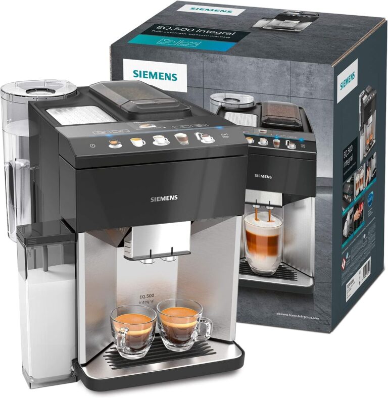 Siemens TQ machine à café noir vue de face