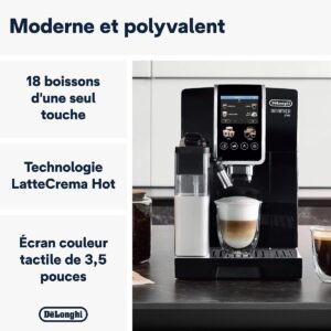Machine à machine à café noir vue de côté