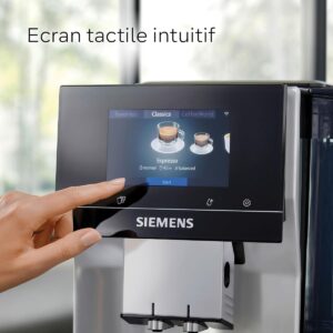 SIEMENS EQ machine à café vue de côté