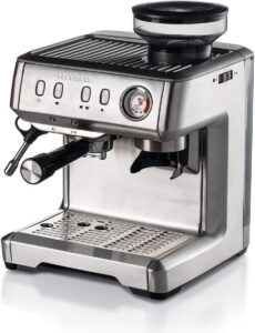 Ariete machine à café vue de côté