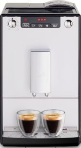 Melitta E machine à café inox détails