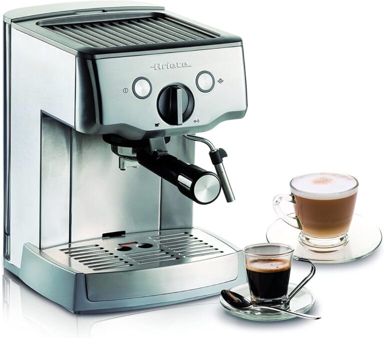 Ariete Machine machine à café inox vue de face