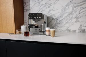 Ninja ES machine à café argenté détails