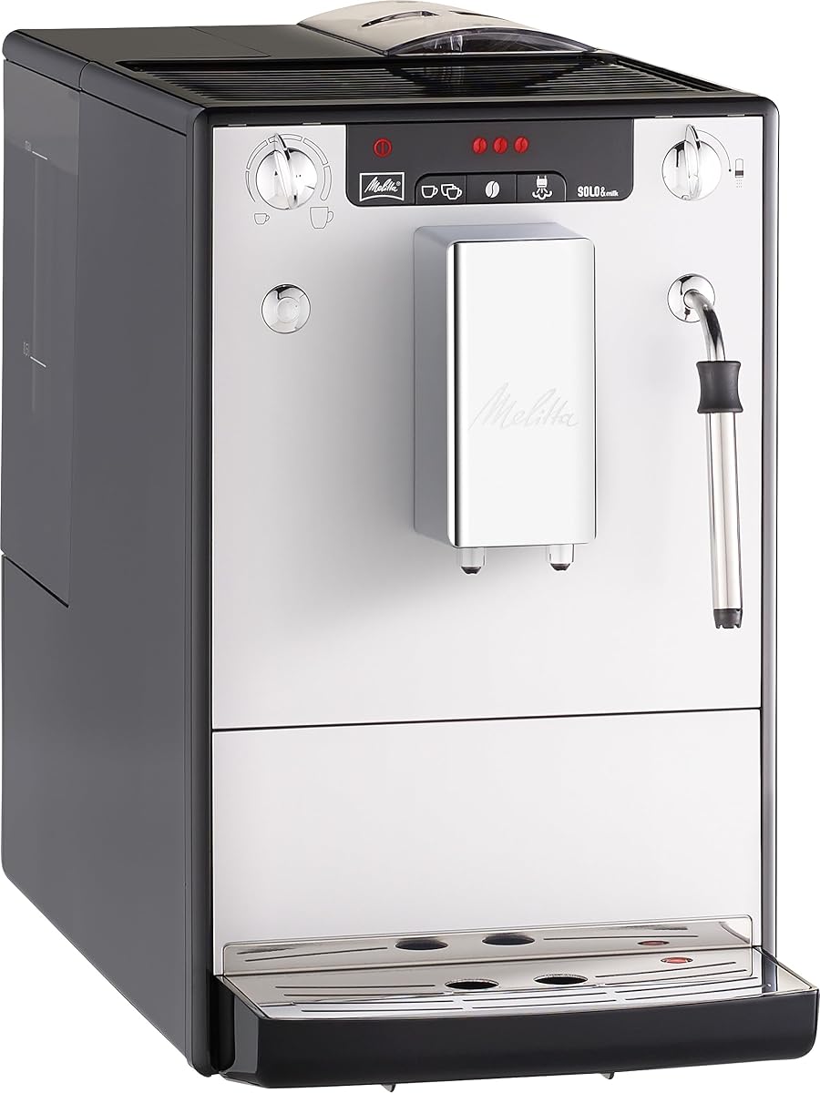 Melitta E machine à café inox vue de face